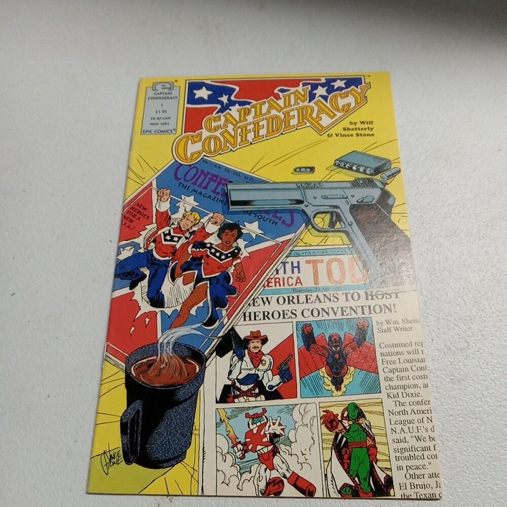 Captain Confederacy 1 Nov‎ 1991 Epic Comics